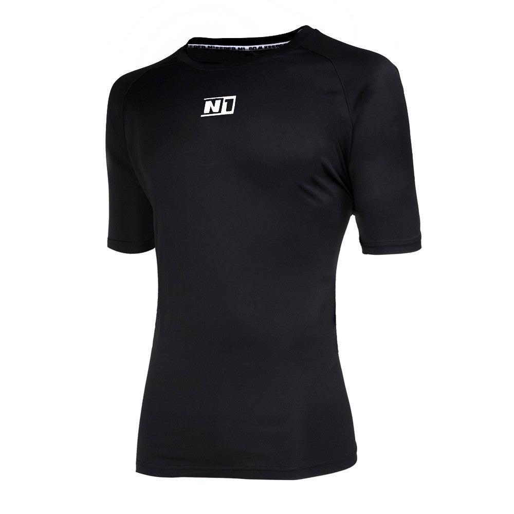 Camiseta técnica de entrenamiento niños Black