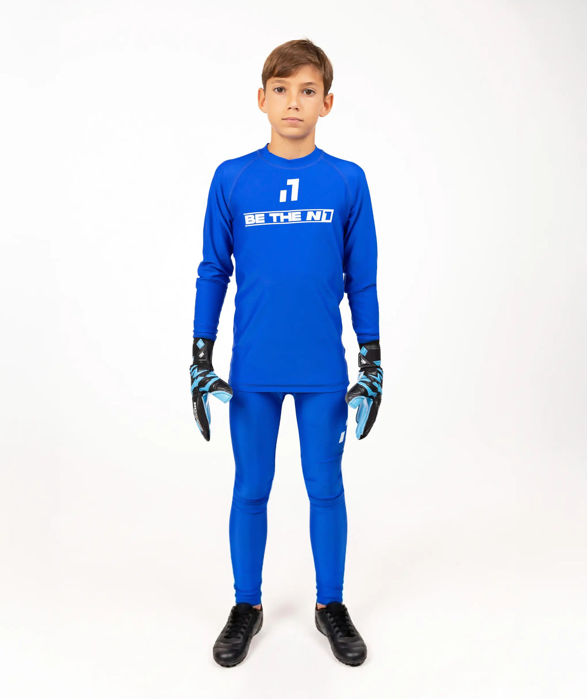 Camiseta térmica de manga larga Niños Blue#Color_Blue