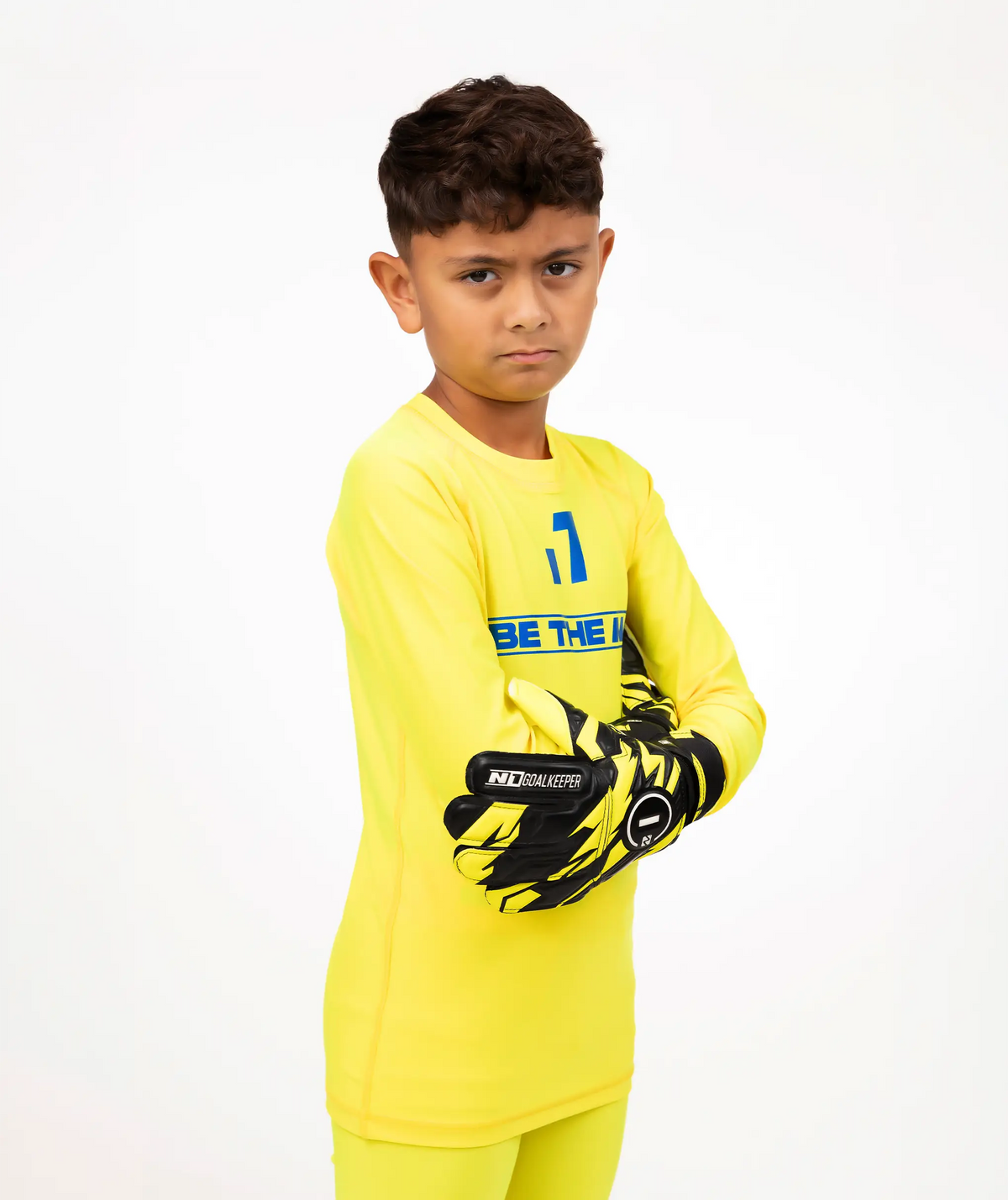 Camiseta térmica de manga larga Niños Yellow#Color_Yellow