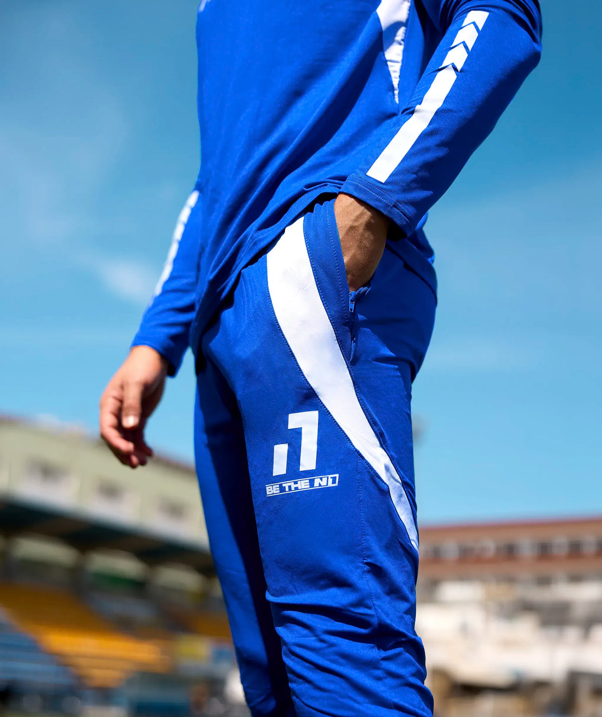 Pantalón técnico de entrenamiento Niños Blue#Color_Blue