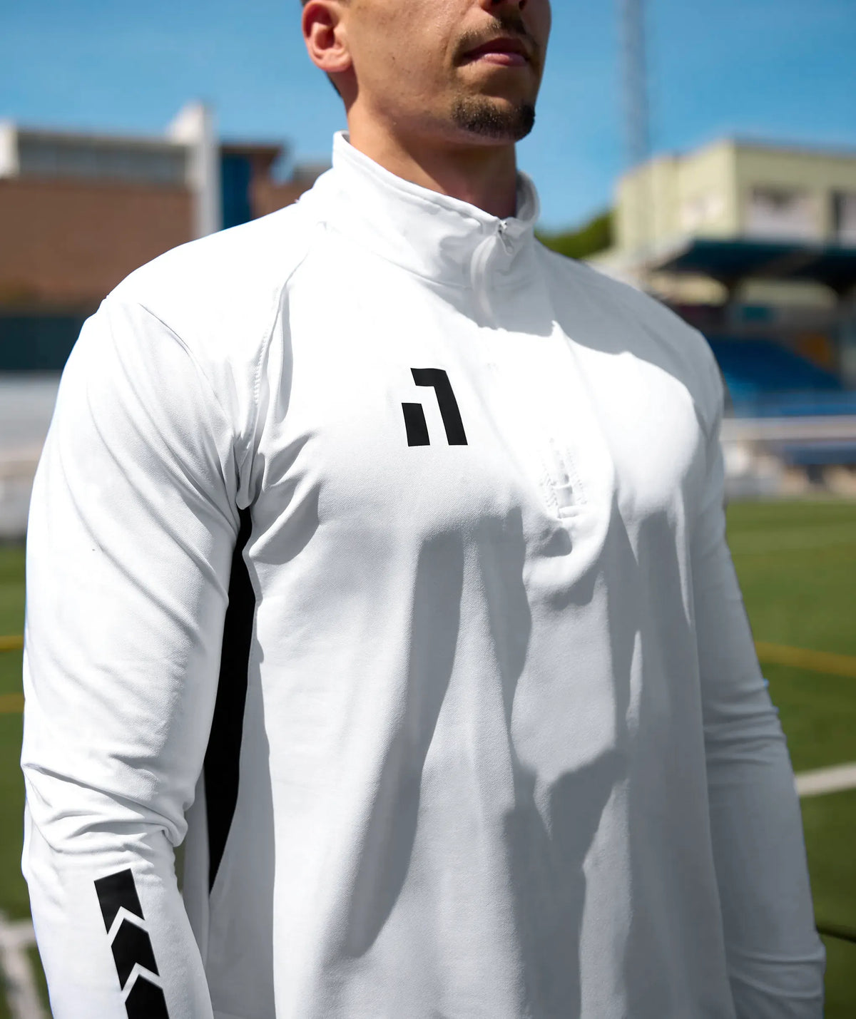 Sudadera técnica de entrenamiento White#Color_White