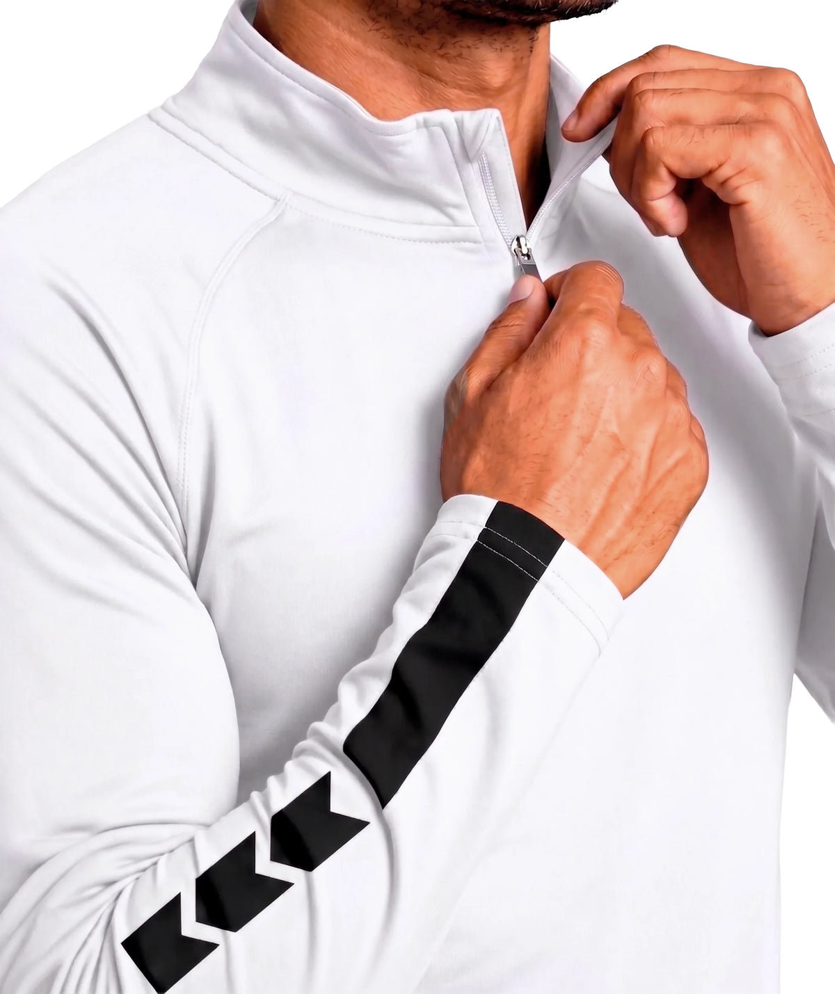 Sudadera técnica de entrenamiento White#Color_White