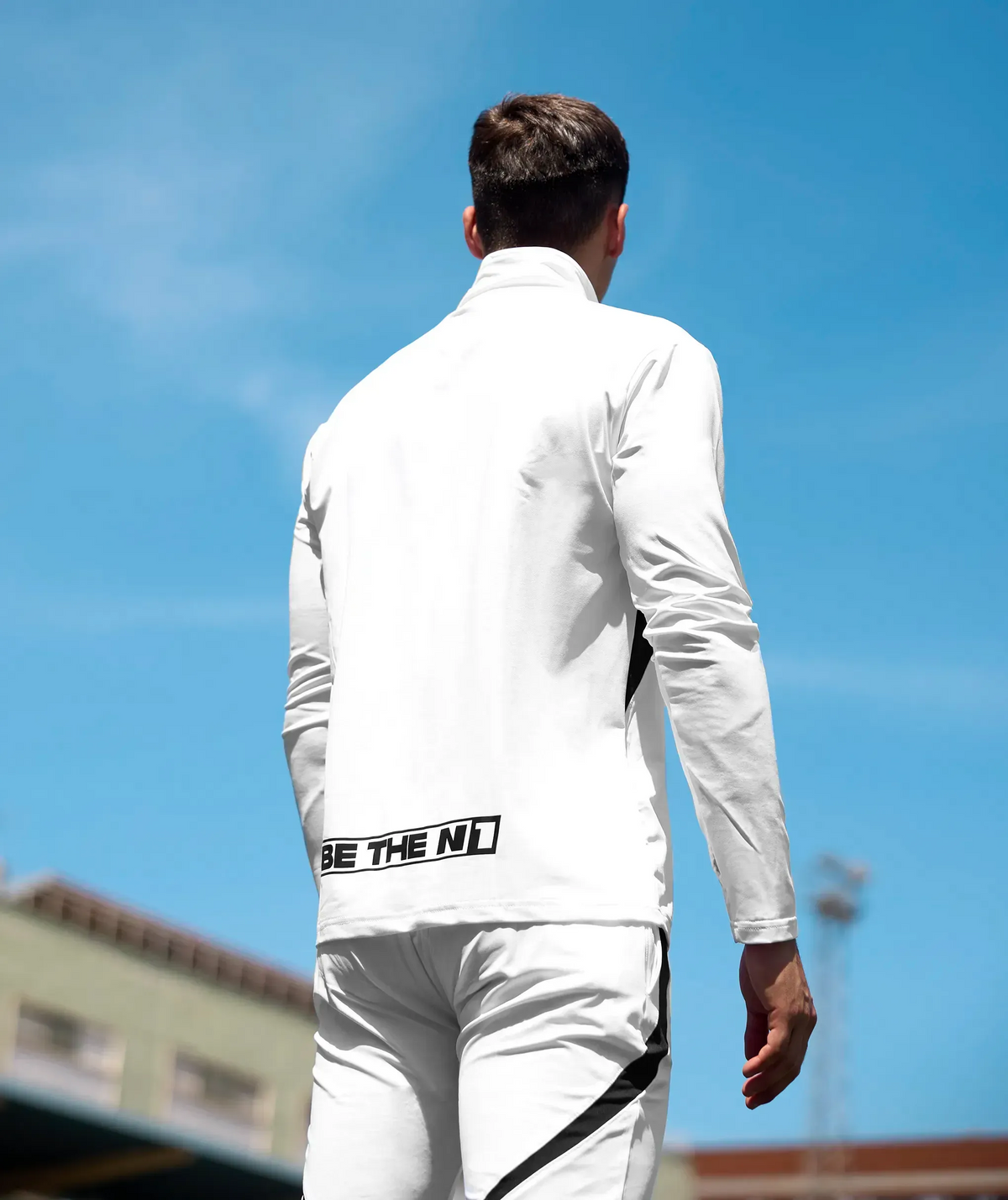 Sudadera técnica de entrenamiento White#Color_White