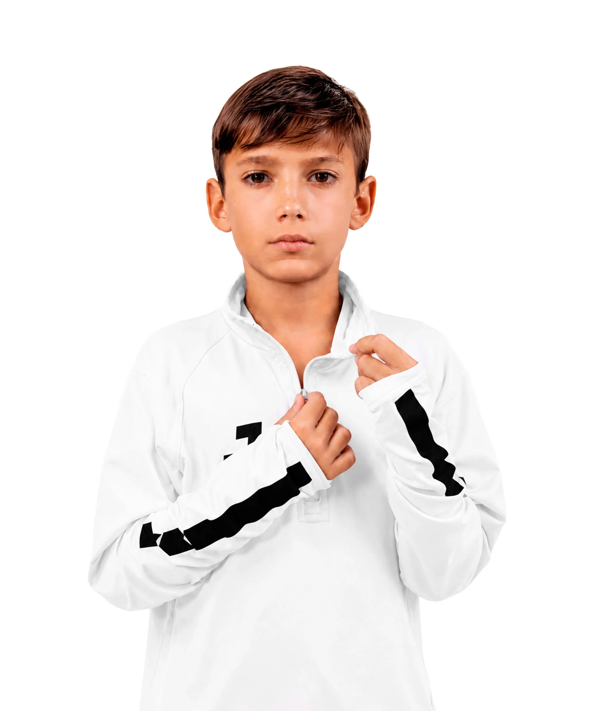 Sudadera técnica de entrenamiento Niños White#Color_White