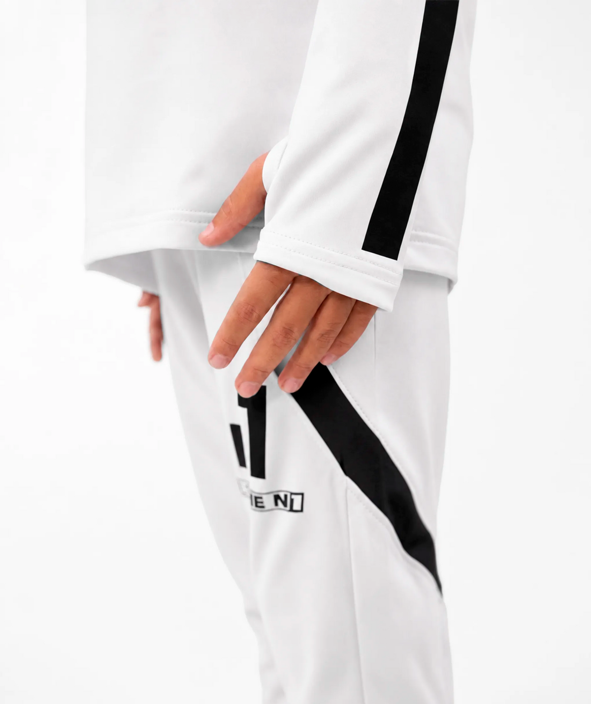 Sudadera técnica de entrenamiento Niños White#Color_White