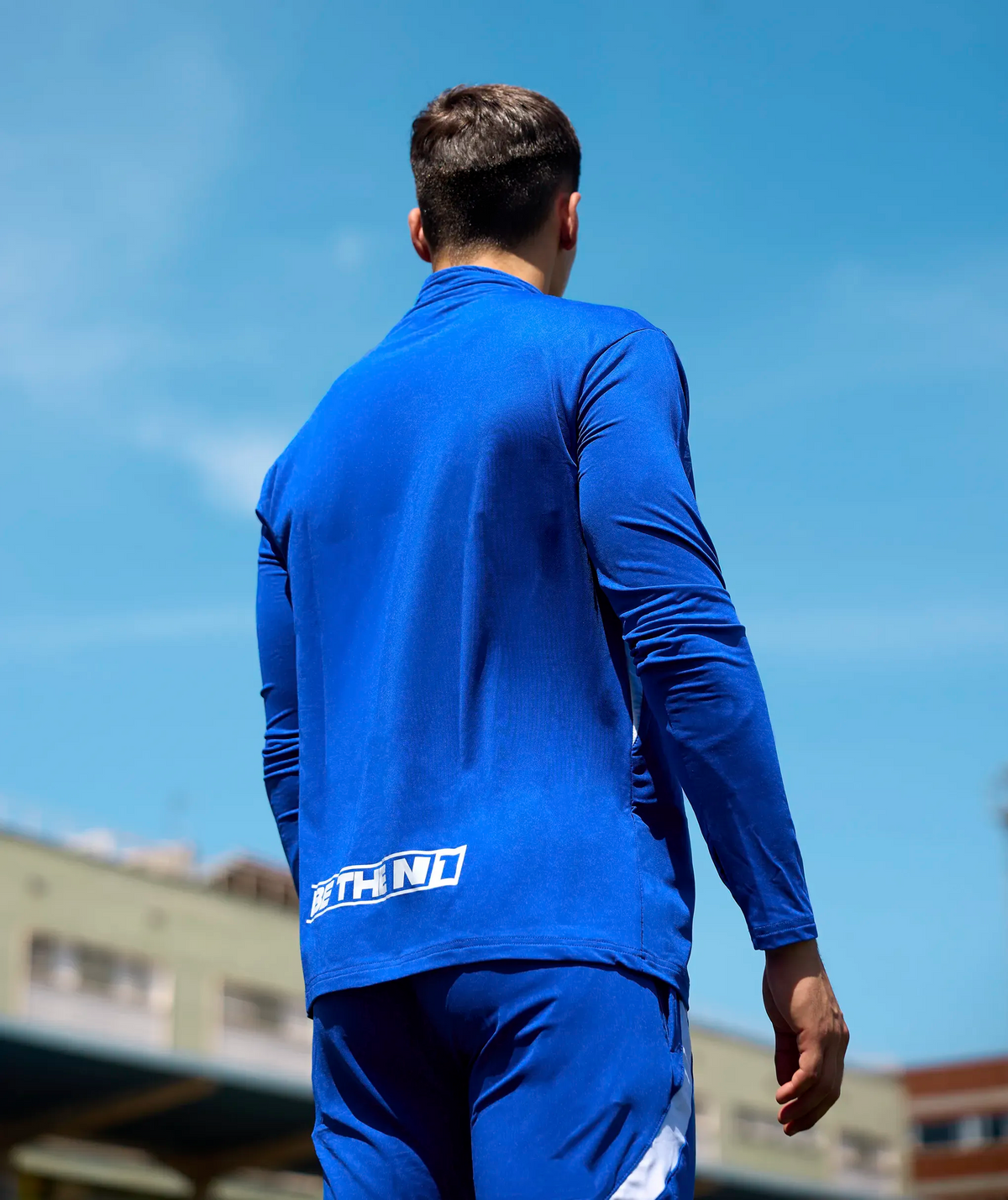 Sudadera técnica de entrenamiento Niños Blue#Color_Blue