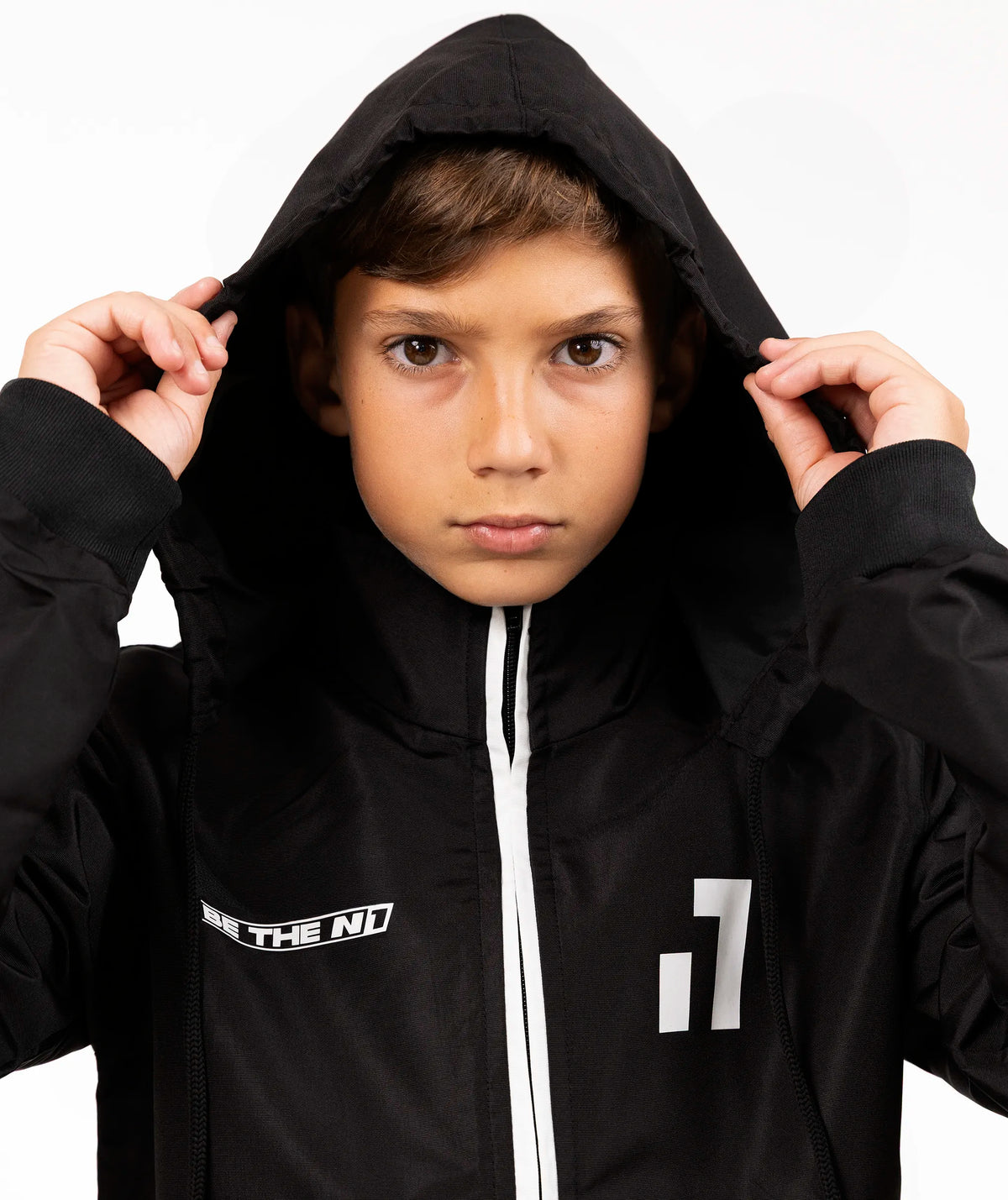 Chubasquero Niños Black & White#Color_Black & White