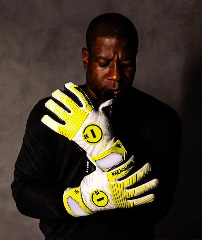 Guantes de portero Ares 2.0 UGT+ II Neon/black#Color_Neon/black