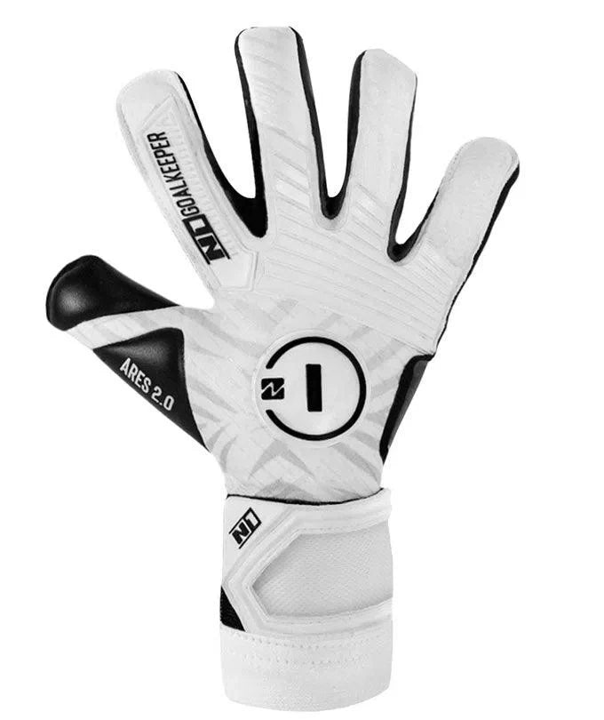 Guantes de portero Ares 2.0 UGT+ II White/black#Color_White/black