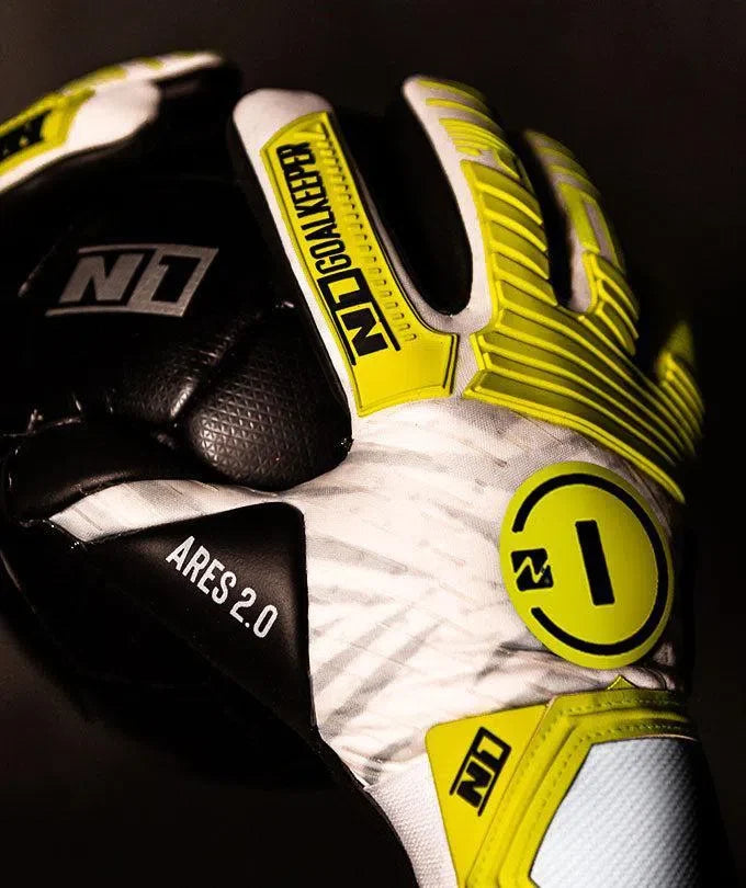 Guantes de portero Ares 2.0 UGT+ II Neon/black#Color_Neon/black