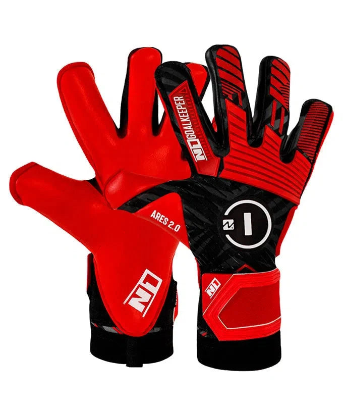 Guantes de portero Ares 2.0 UGT+ II Red/red#Color_Red/red