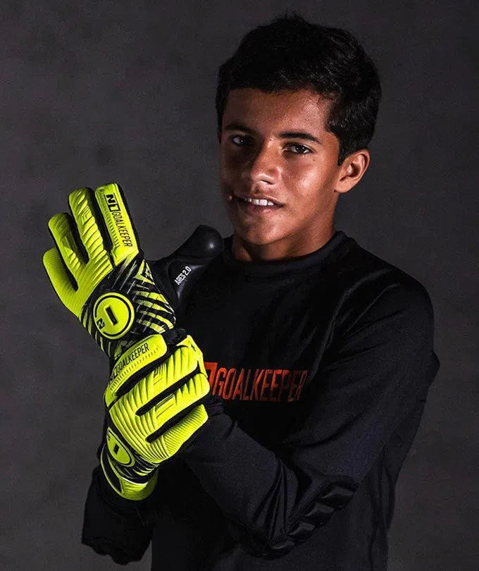 Guantes de portero Ares 2.0 Kids Neon#Color_Neon