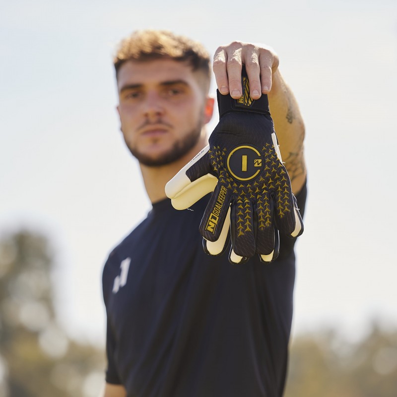 Goalkeeper Gloves Scorpius 2.0 Golden Black UGT+II
