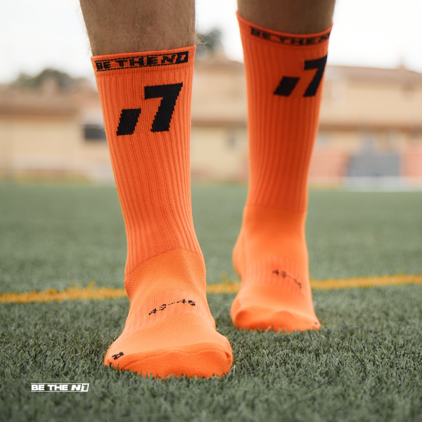N1 Grip Socks - Orange