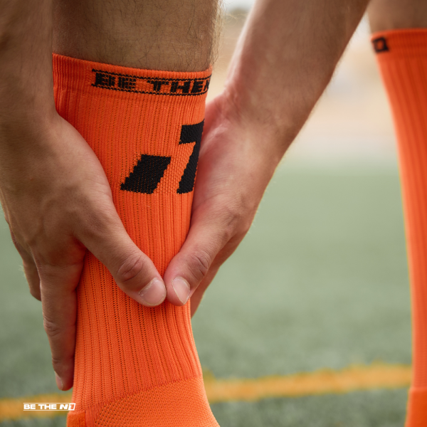 N1 Grip Socks - Orange