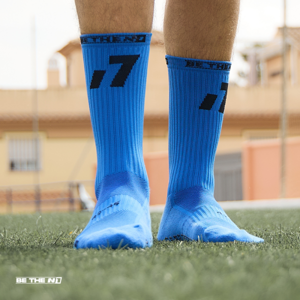 N1 Grip Socks - Blue