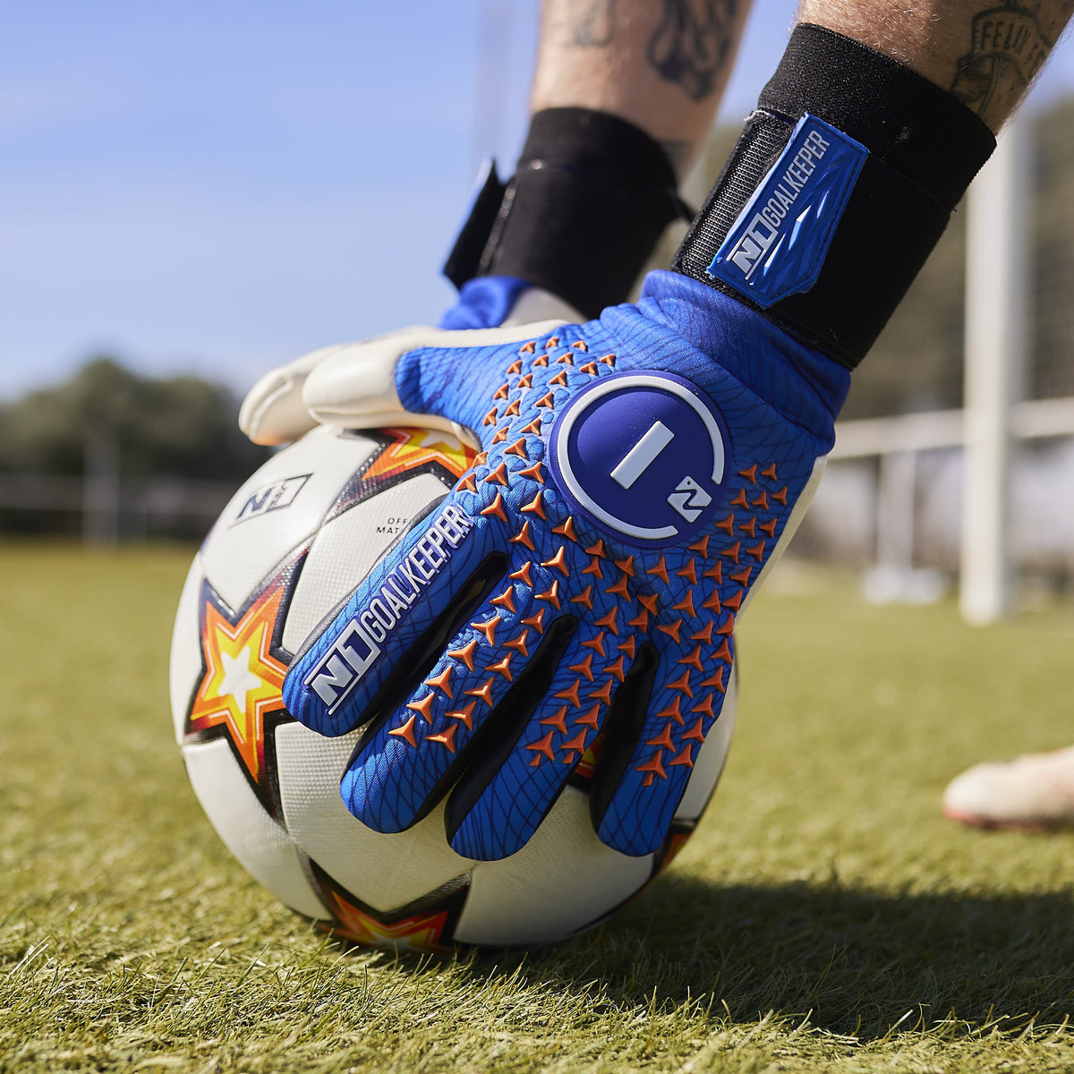 Guantes de portero Scorpius 2.0 UGT+ II Blue/Orange#Color_Blue/Orange