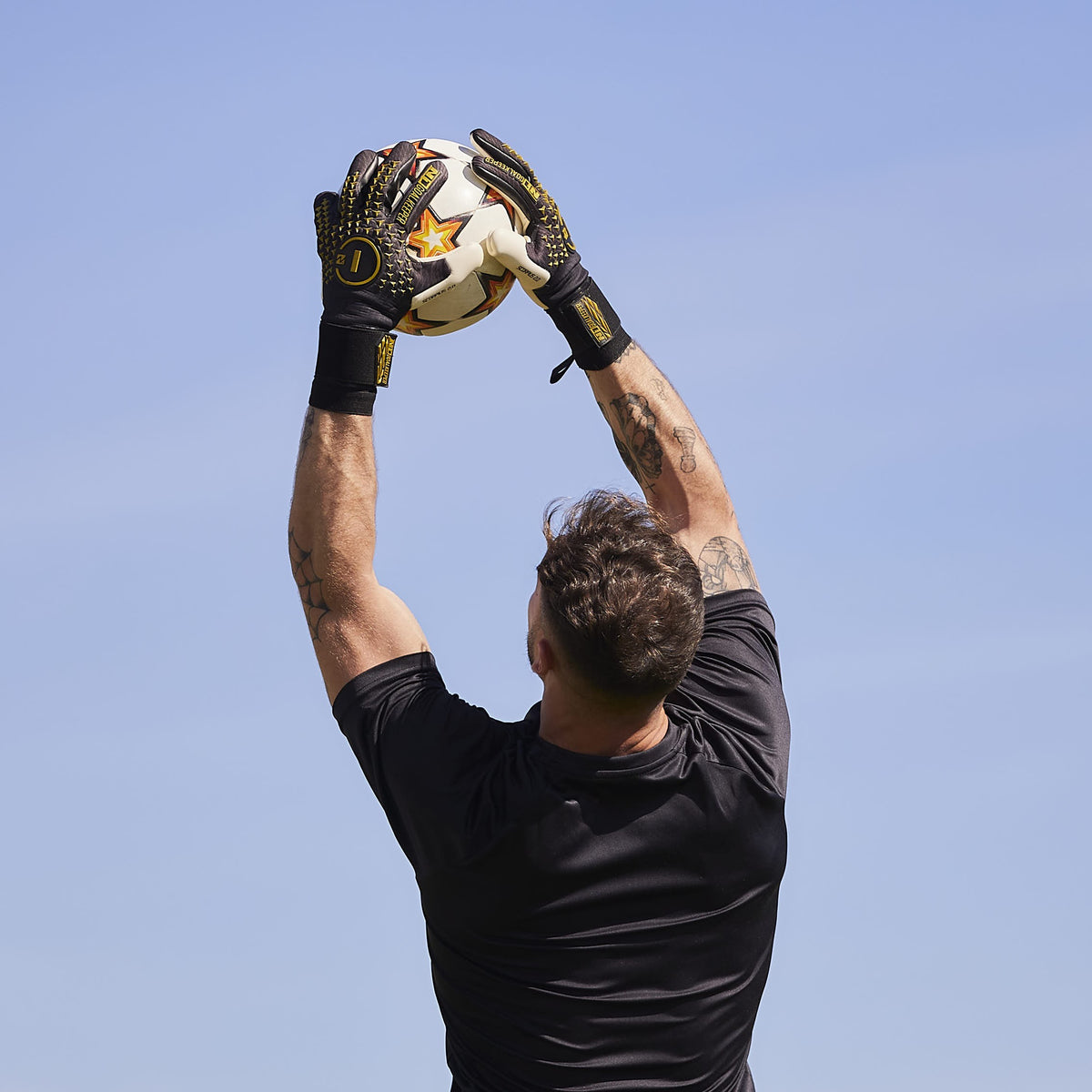 Guantes de portero Scorpius 2.0 UGT+ II Golden Black#Color_Golden Black