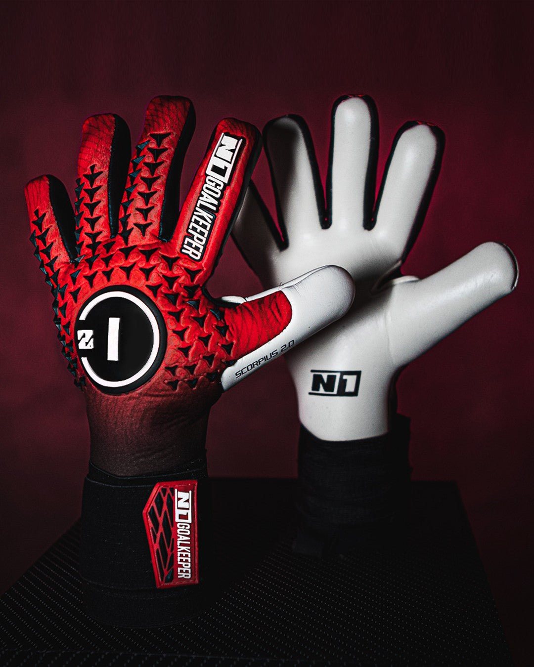 Guantes de portero Scorpius 2.0 UGT+ II Red I#Color_Red I
