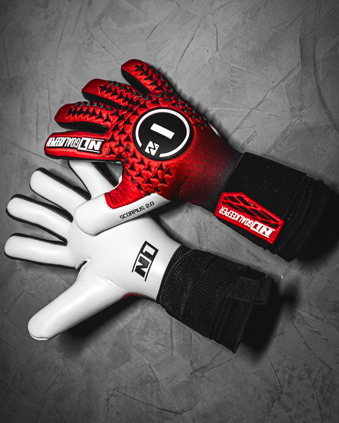 Guantes de portero Scorpius 2.0 UGT+ II Red I#Color_Red I