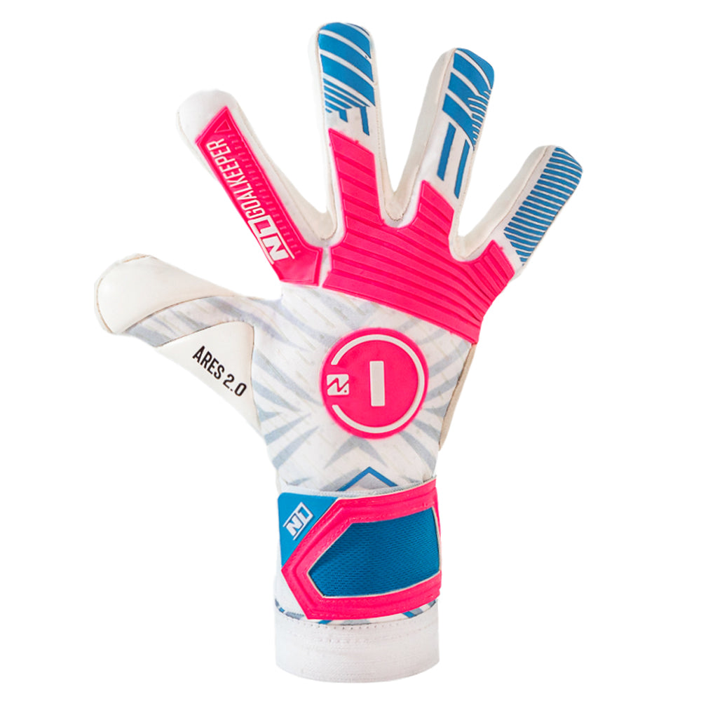 Guantes de portero Ares 2.0 UGT+ II Blue/Pink#Color_Blue/Pink