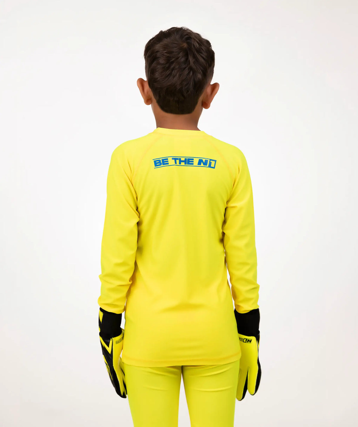 Camiseta térmica de manga larga Niños Yellow#Color_Yellow