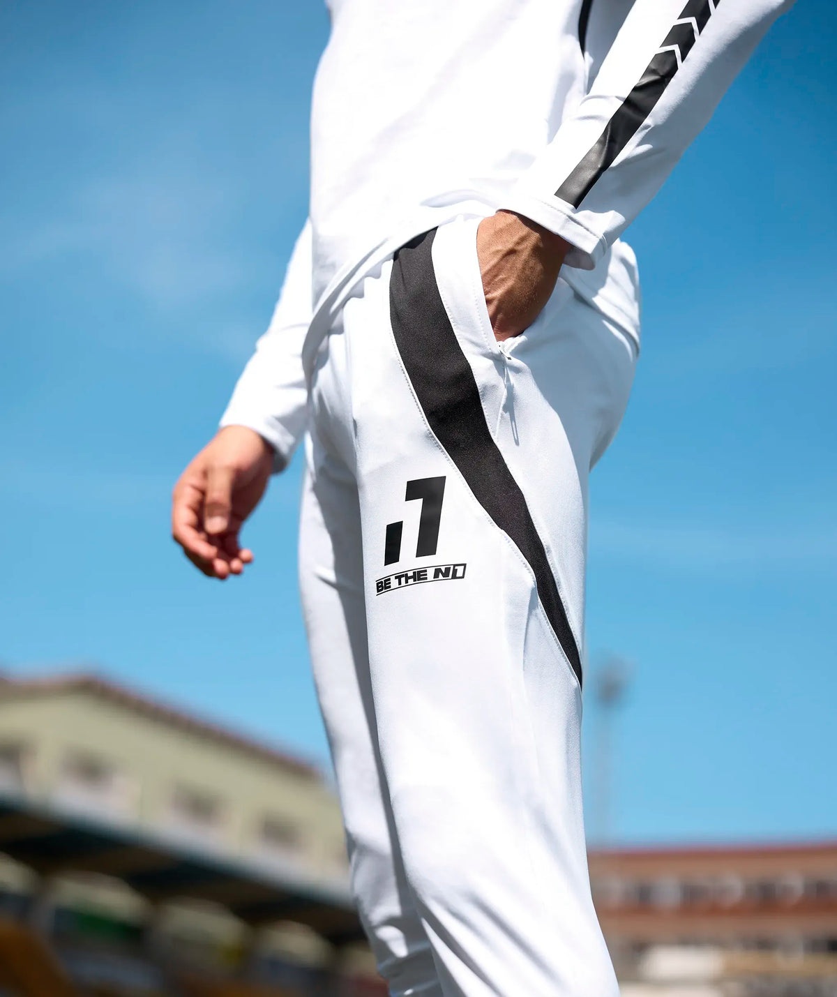 Pantalón técnico de entrenamiento Niños White#Color_White