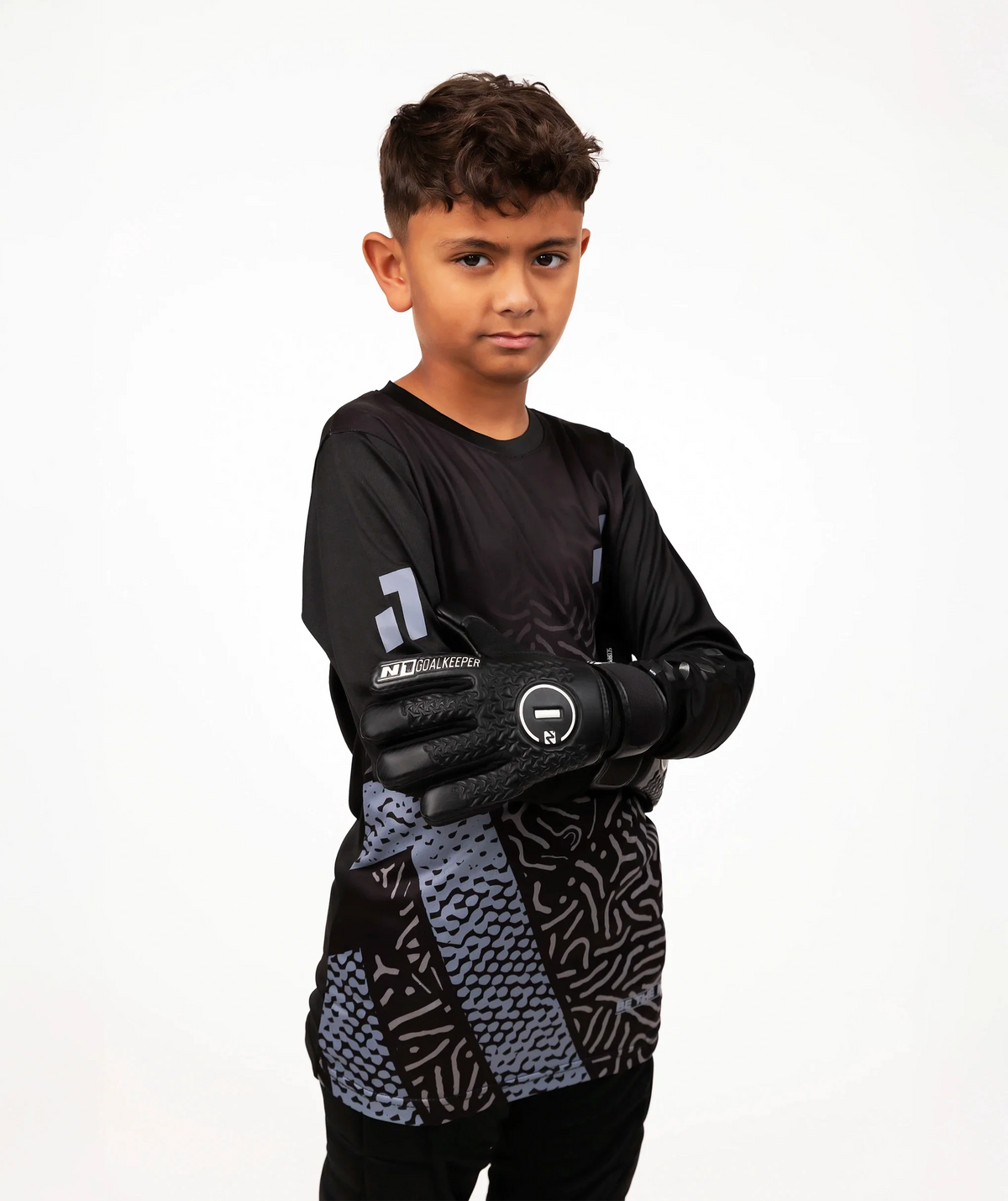 Camiseta de portero Niños Black#Color_Black