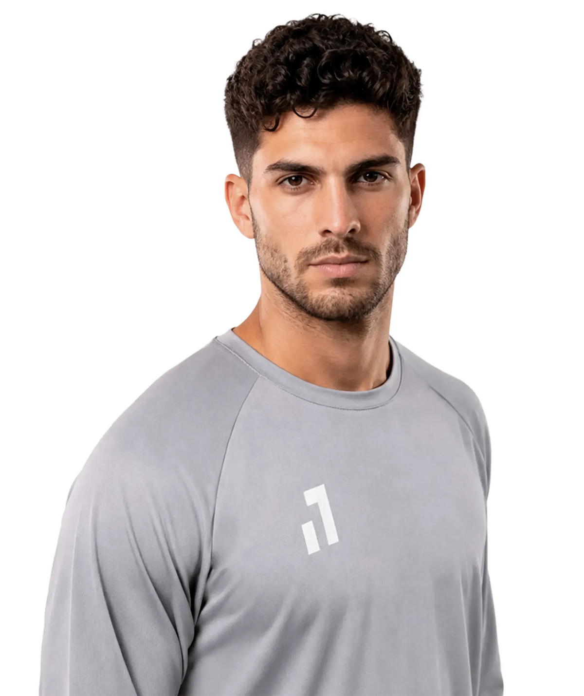 Camiseta de entrenamiento manga larga Grey