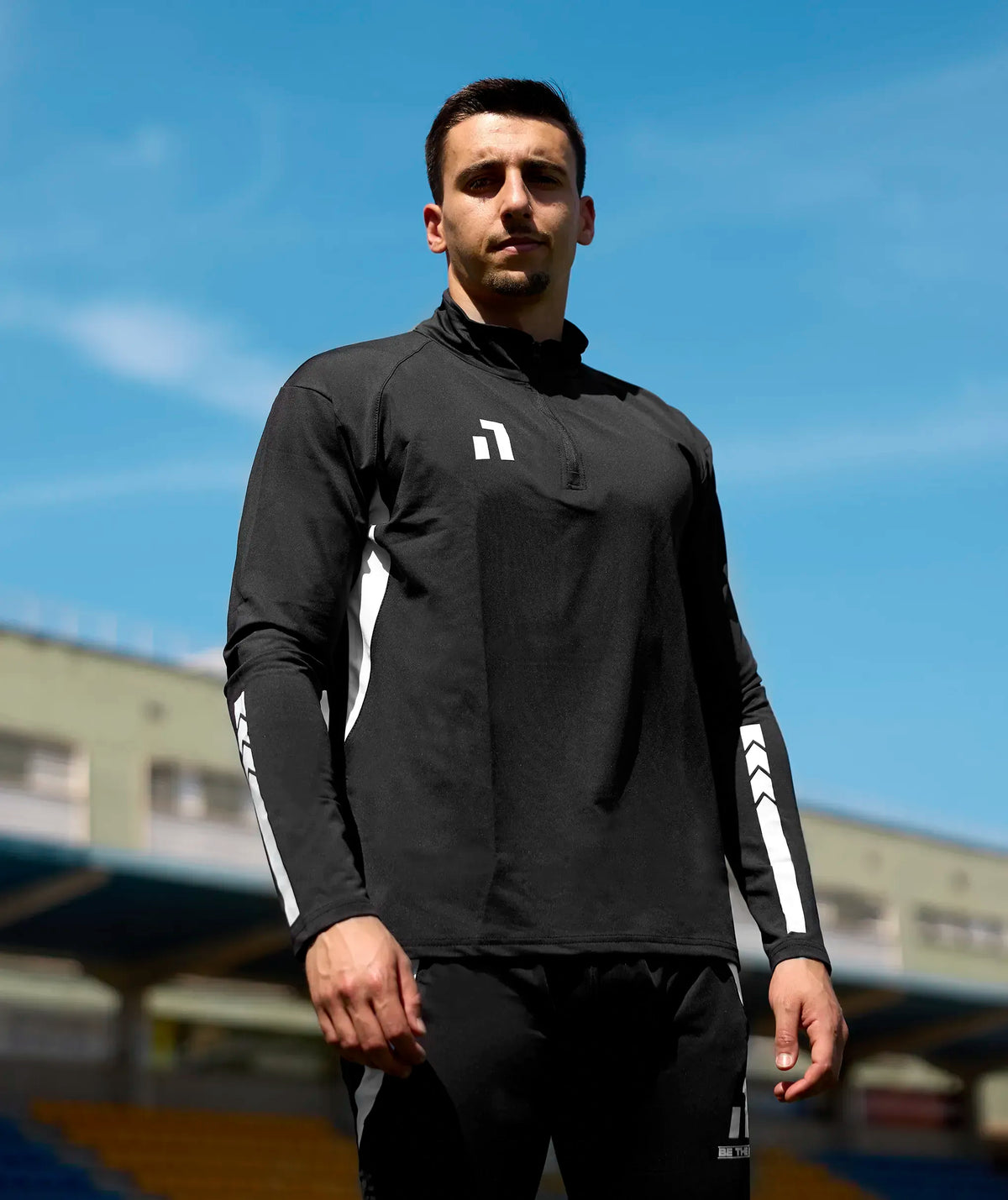 Sudadera técnica de entrenamiento Black#Color_Black