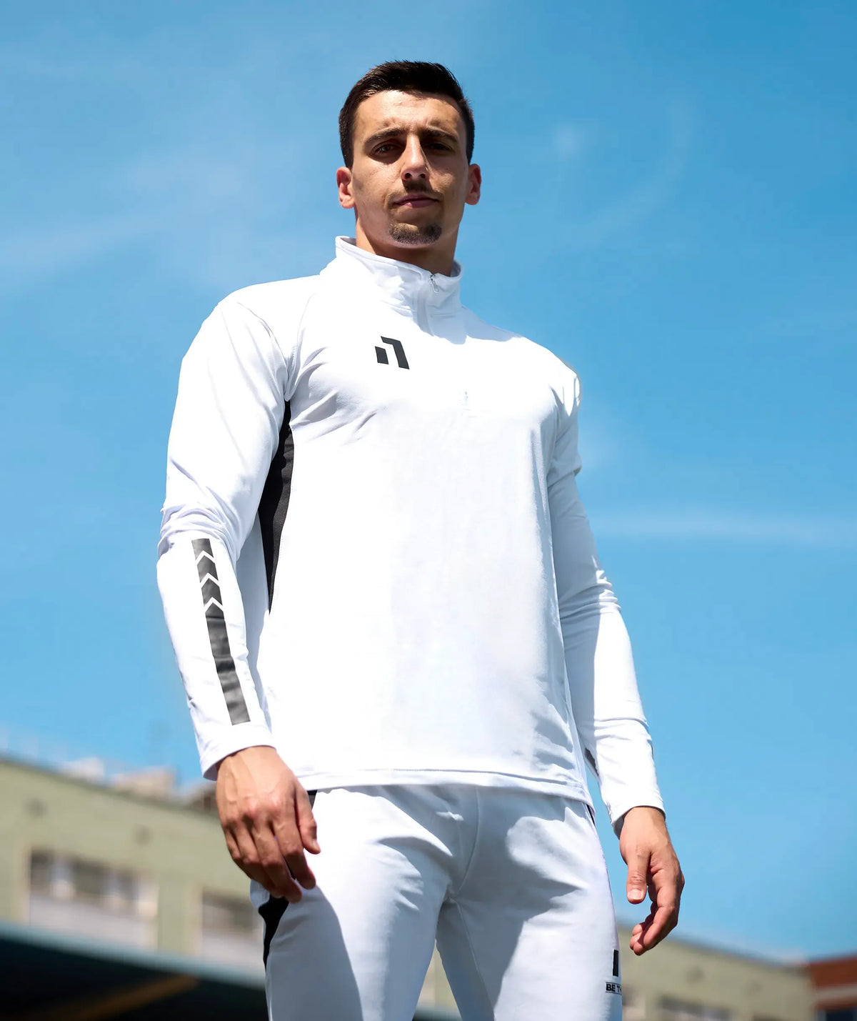 Sudadera técnica de entrenamiento White#Color_White
