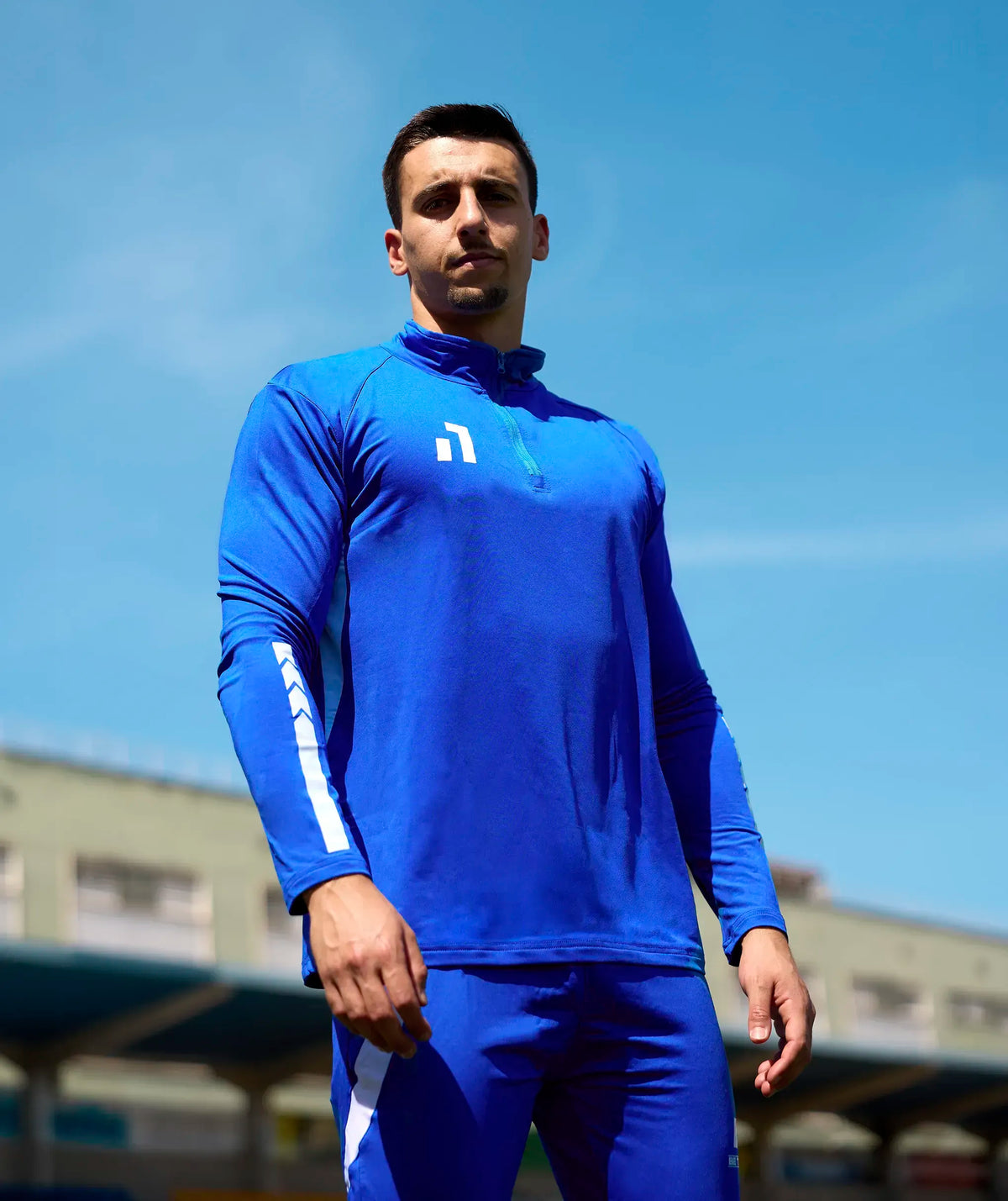 Sudadera técnica de entrenamiento Niños Blue#Color_Blue