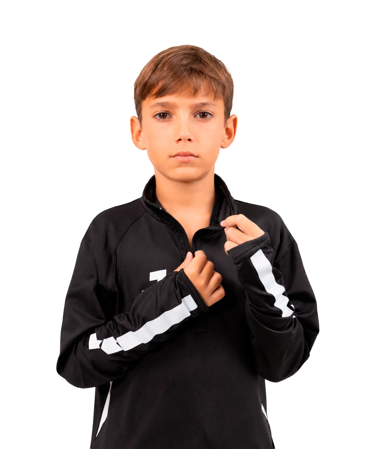 Sudadera técnica de entrenamiento Niños Black#Color_Black