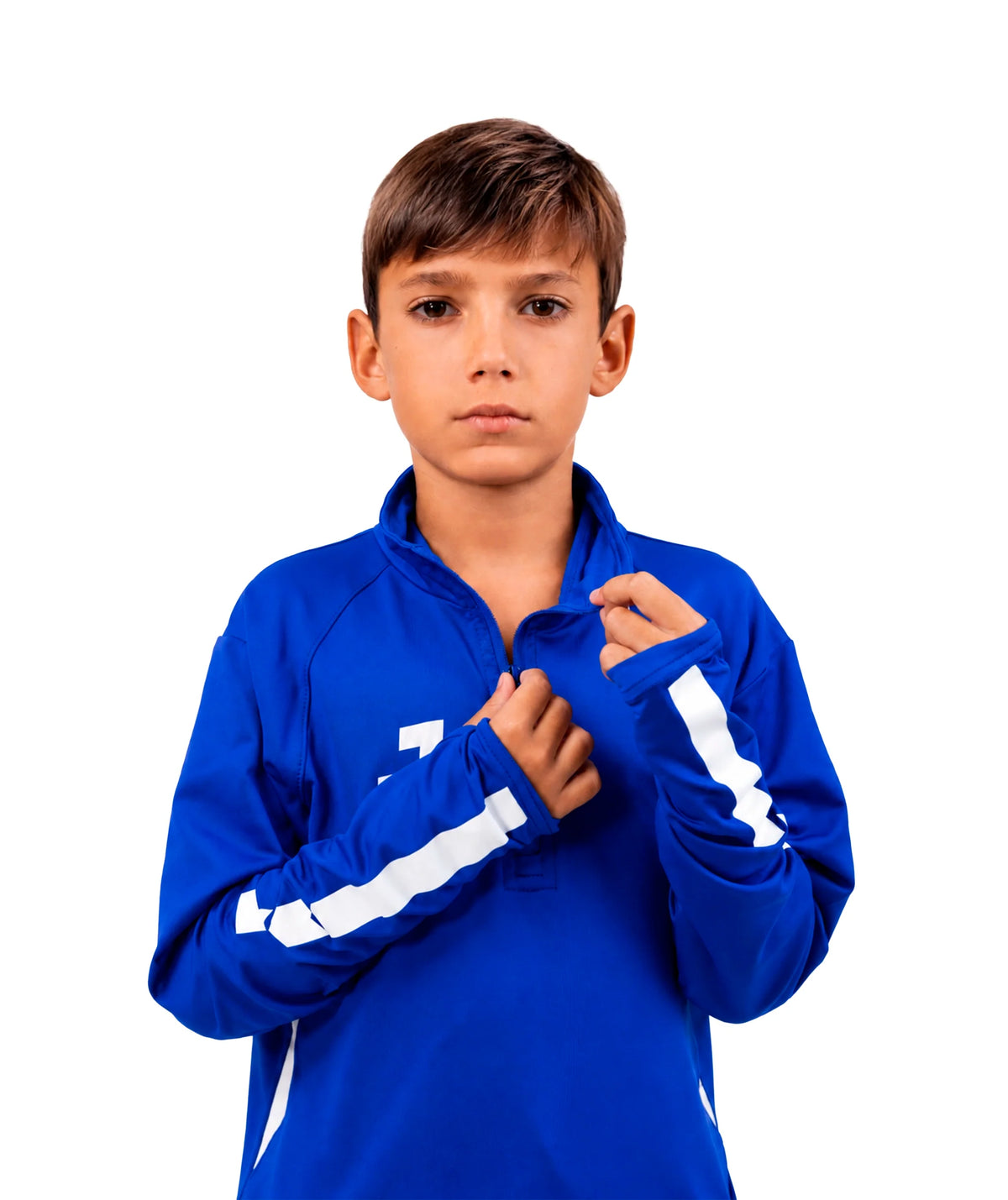 Sudadera técnica de entrenamiento Niños Blue#Color_Blue