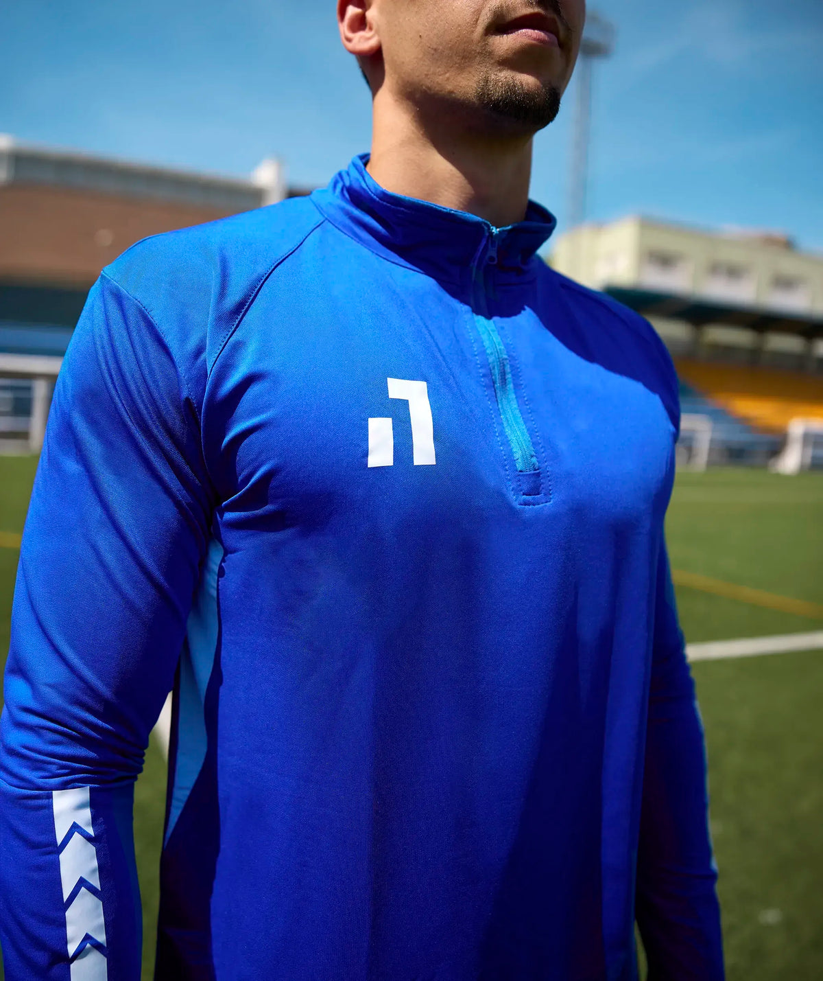Sudadera técnica de entrenamiento Niños Blue#Color_Blue