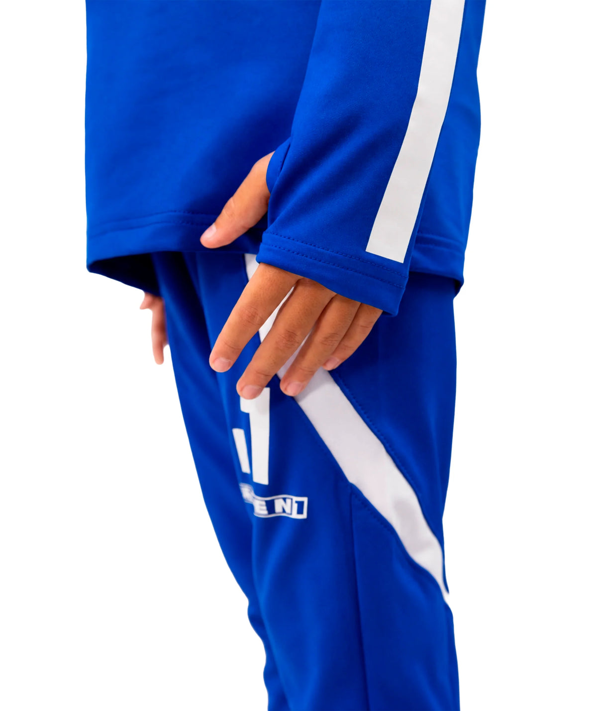 Sudadera técnica de entrenamiento Niños Blue#Color_Blue