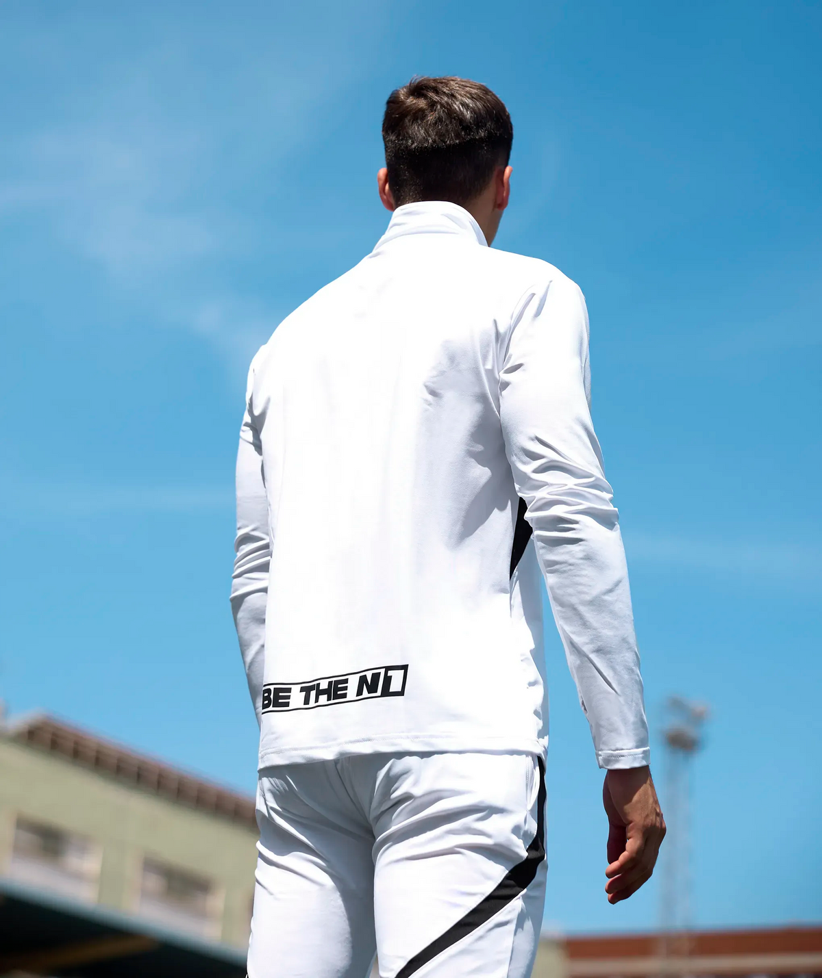 Sudadera técnica de entrenamiento Niños White#Color_White