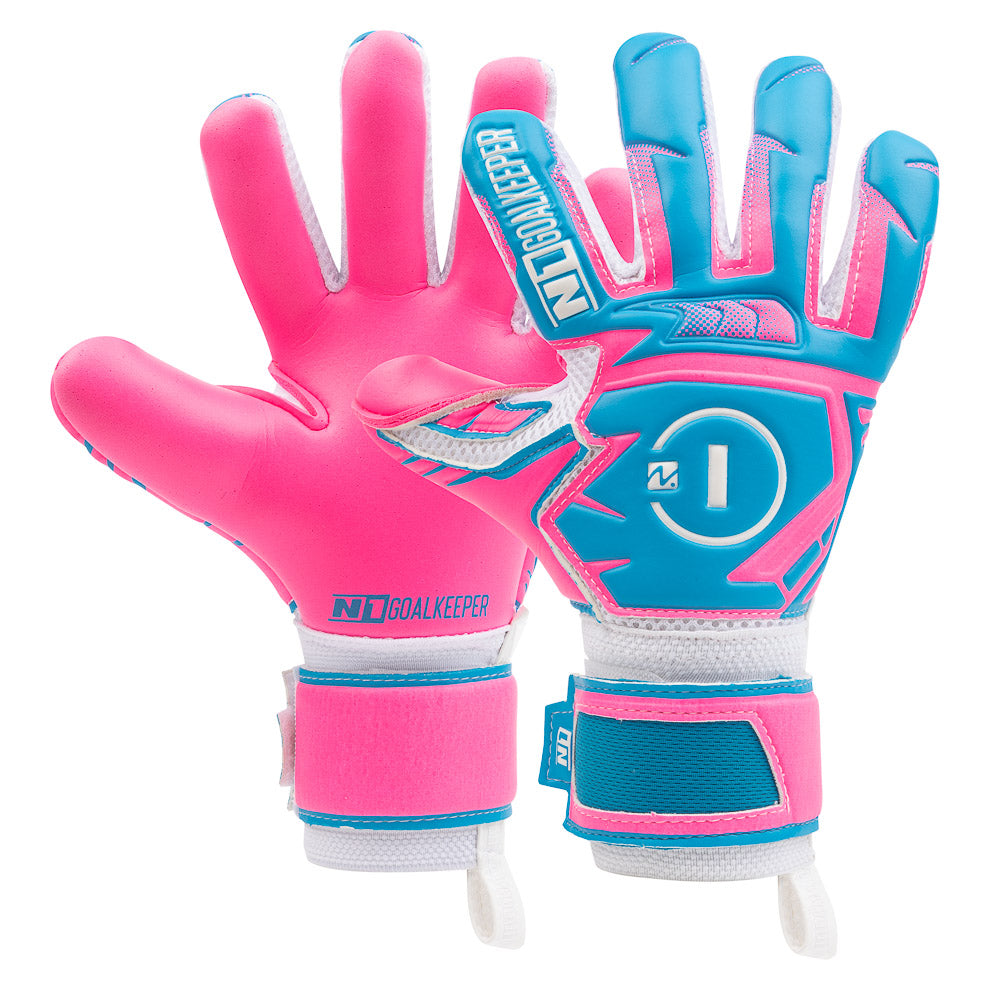 Guantes de portero Beta 2.0 Kids Blue Pink#Color_Blue Pink