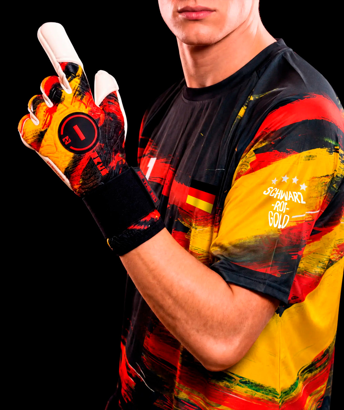 Guantes de portero Zeus 2.0 WC26 Alemania#Color_Alemania