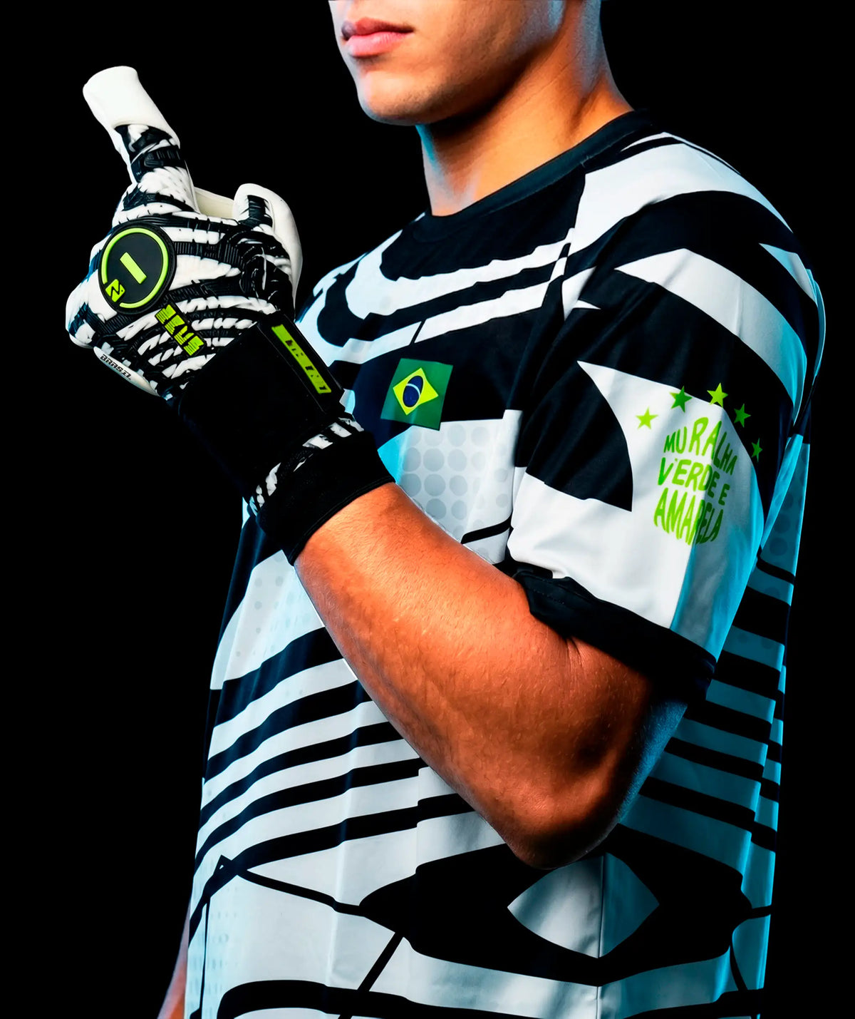 Guantes de portero Zeus 2.0 WC26 Brasil V2#Color_Brasil V2