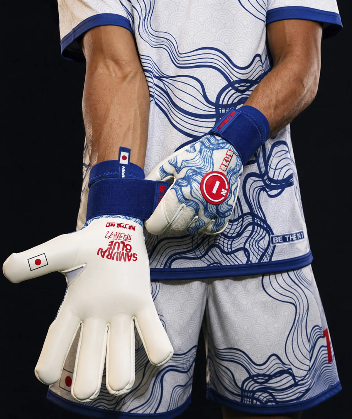 Guantes de portero Zeus 2.0 WC26 Japón#Color_Japón