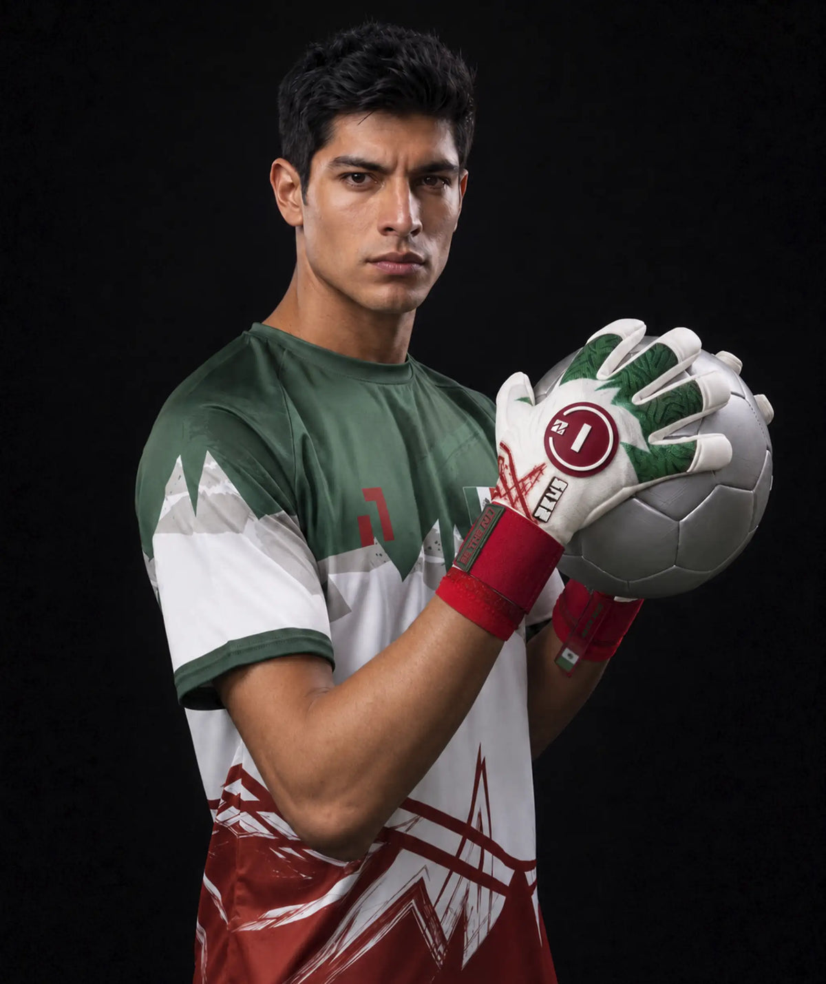 Guantes de portero Zeus 2.0 WC26 México#Color_México