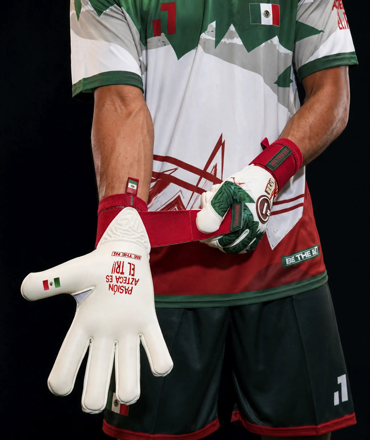 Guantes de portero Zeus 2.0 WC26 México#Color_México