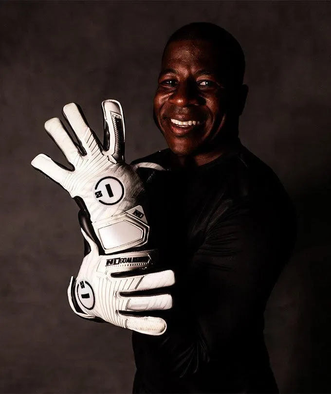 Guantes de portero Ares 2.0 UGT+ II White/black#Color_White/black