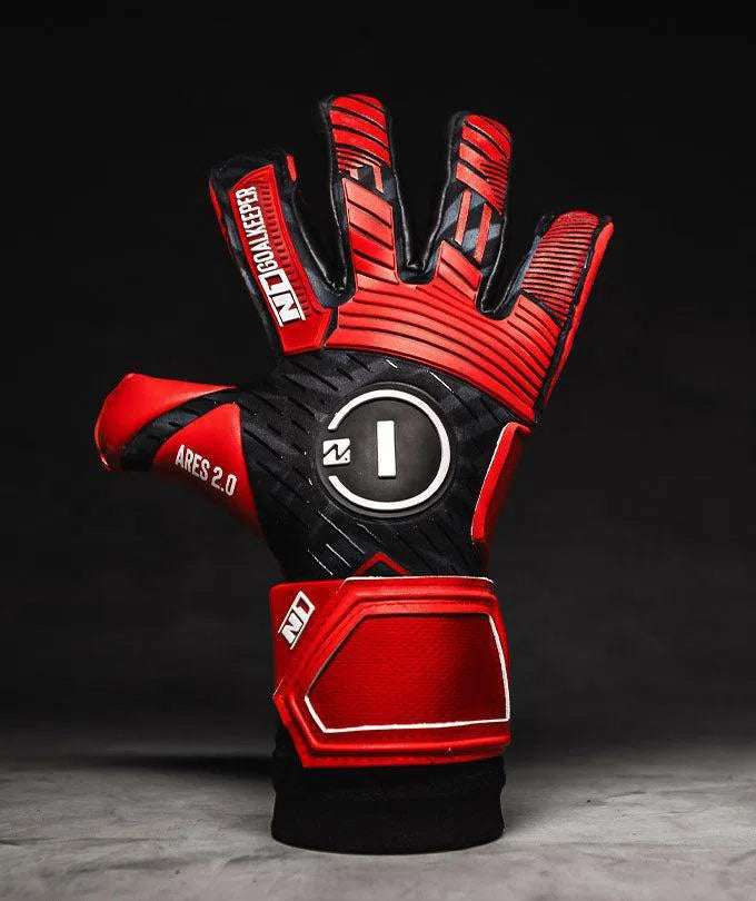 Guantes de portero Ares 2.0 UGT+ II Red/red#Color_Red/red