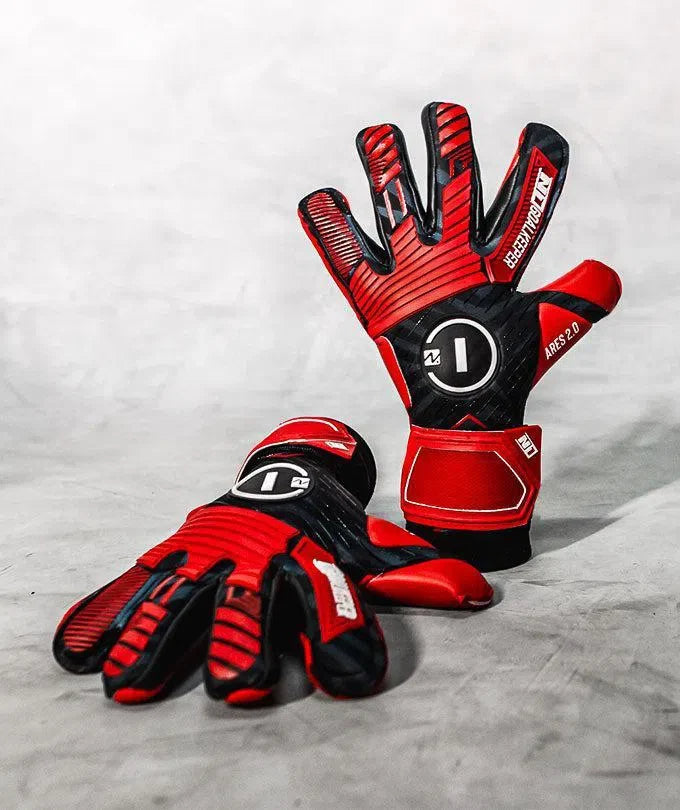 Guantes de portero Ares 2.0 UGT+ II Red/red#Color_Red/red