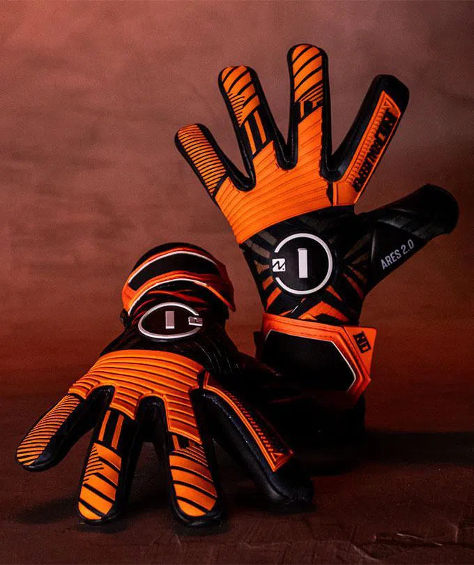 Guantes de portero Ares 2.0 UGT+ II Orange/black#Color_Orange/black