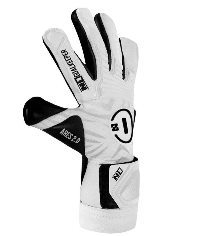 Guantes de portero Ares 2.0 UGT+ II White/black#Color_White/black