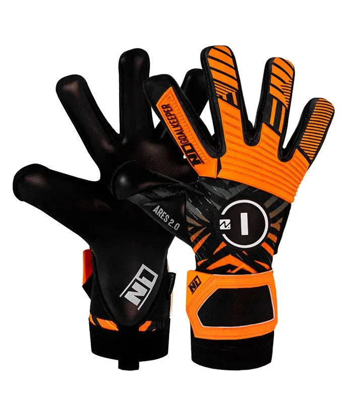 Guantes de portero Ares 2.0 UGT+ II Orange/black#Color_Orange/black
